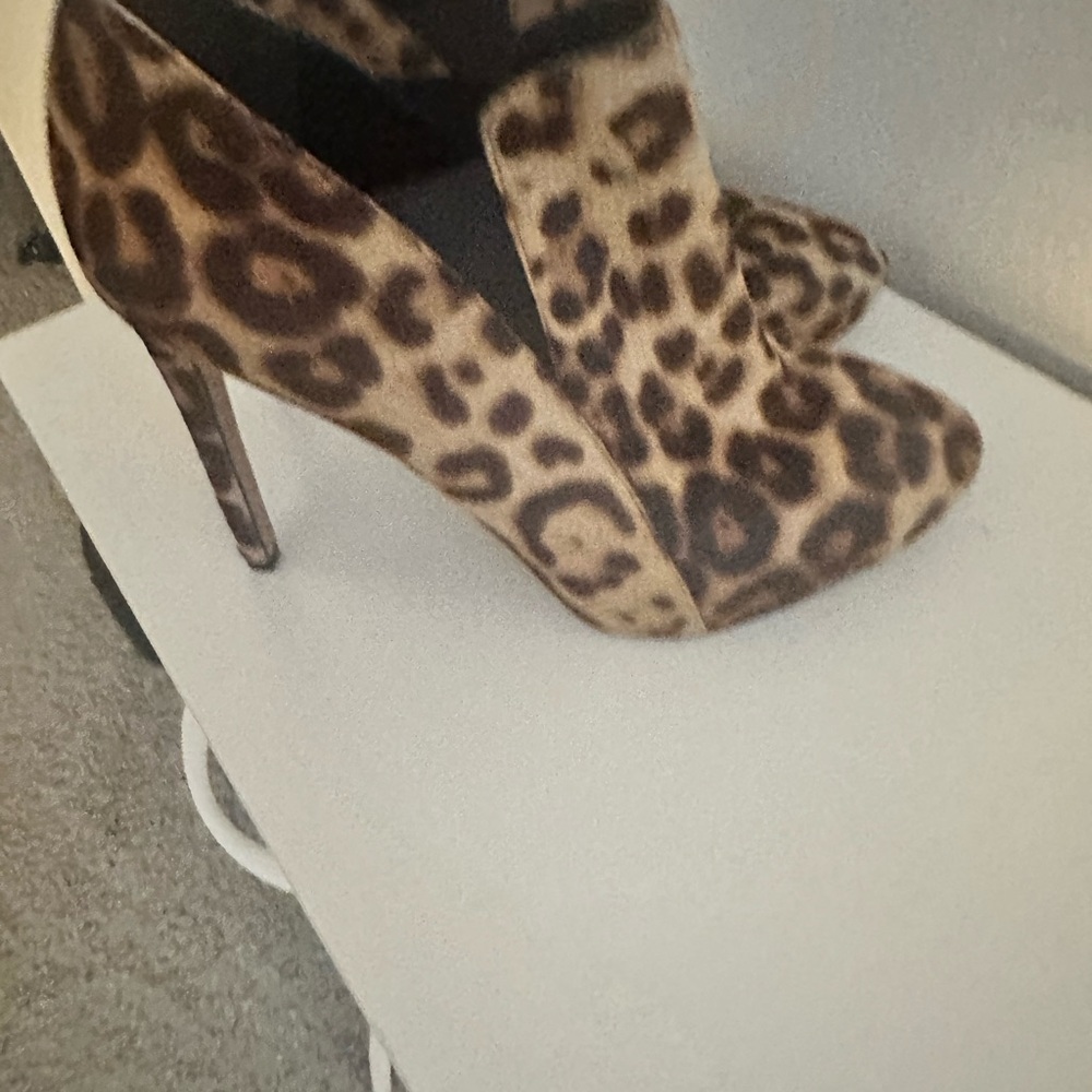 Leopard Print Women's Heels